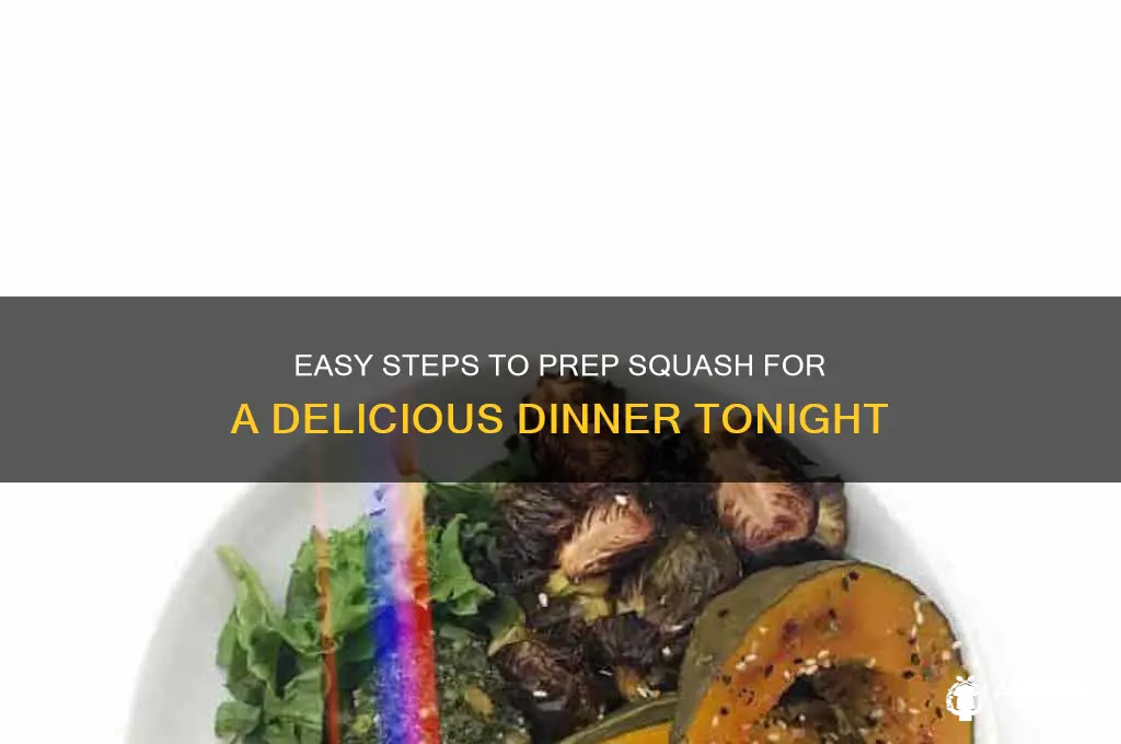how to prepare squash for dinner
