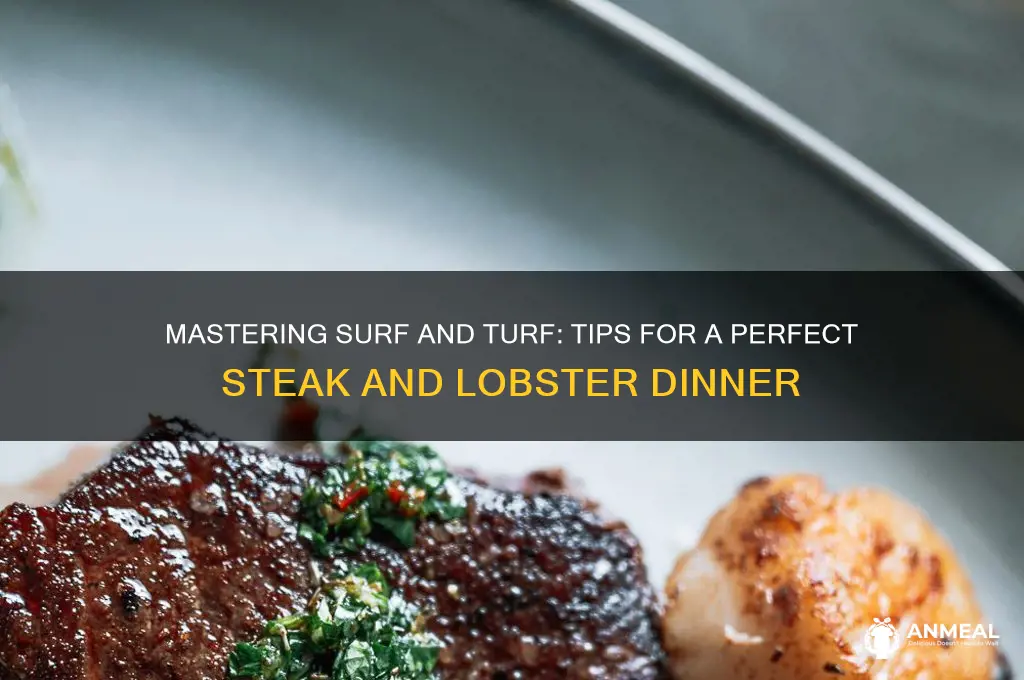 how to prepare surf and turf dinner