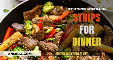 Perfect Top Round Steak Strips: Easy Dinner Prep Guide