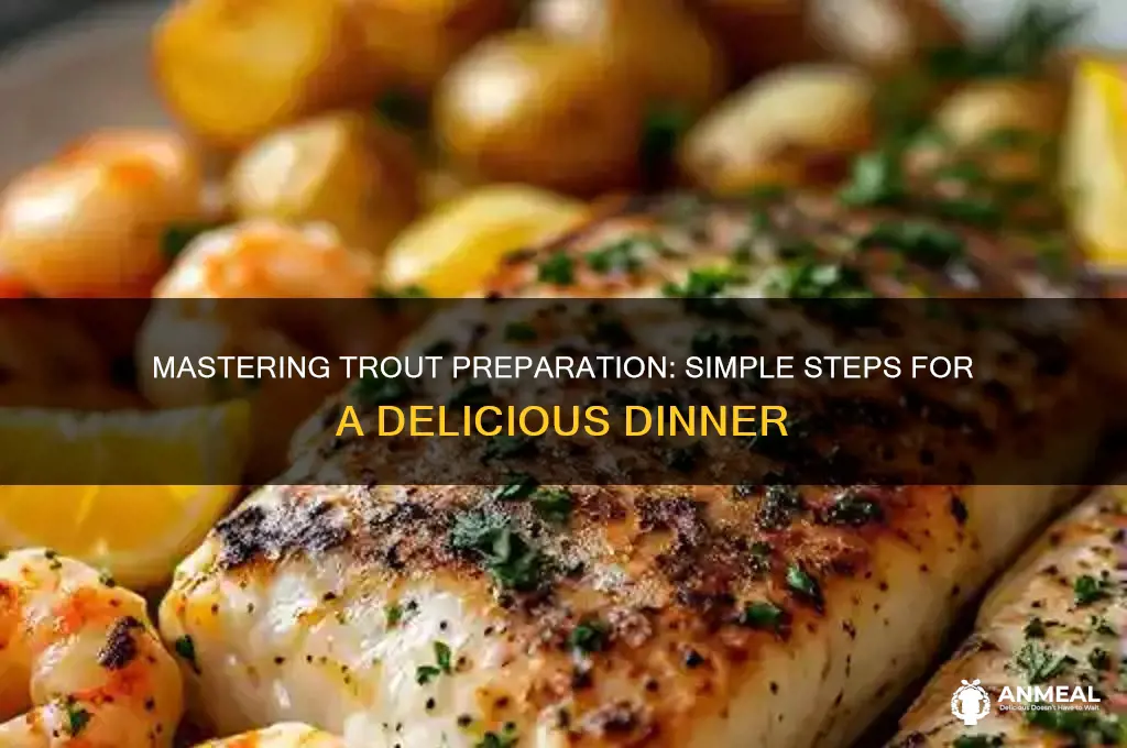 how to prepare trout for dinner