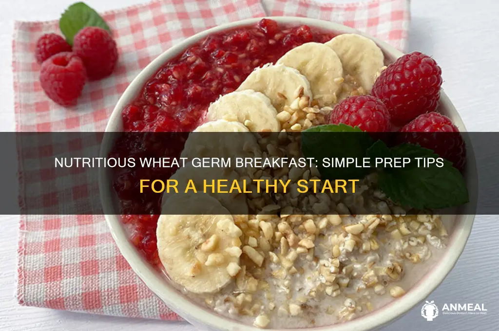 how to prepare wheat germ for breakfast