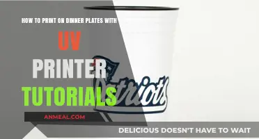 UV Printing on Dinner Plates: Step-by-Step Tutorial Guide