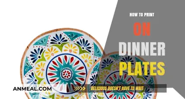Creative Guide to Printing Unique Designs on Dinner Plates