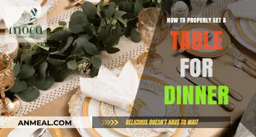 Master the Art of Dinner Table Setting: A Step-by-Step Guide