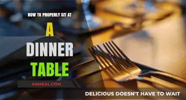 Mastering Table Etiquette: The Art of Proper Dinner Seating