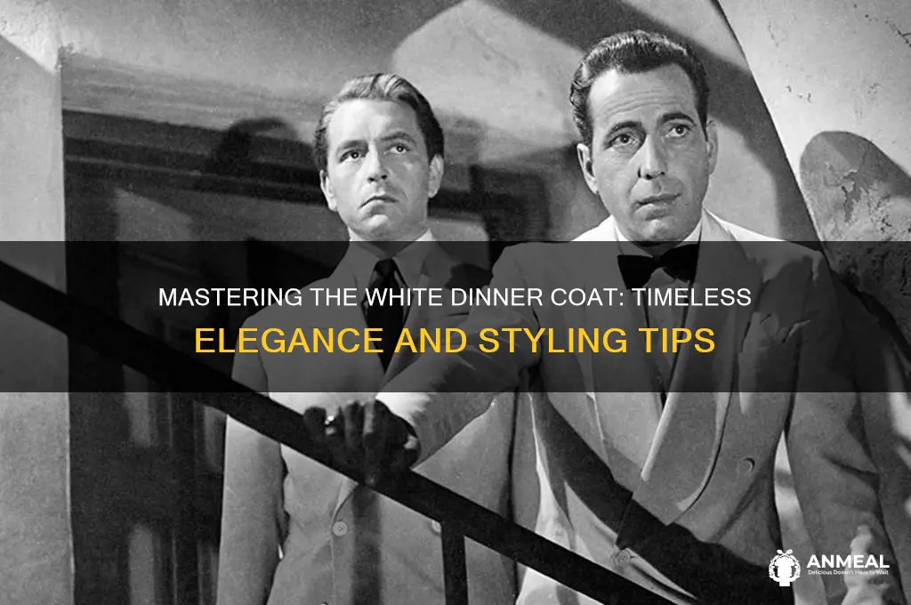 how to pull of a white dinner coat