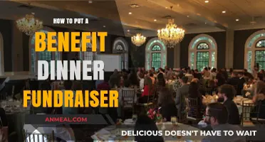 Host a Successful Benefit Dinner Fundraiser: Tips and Strategies