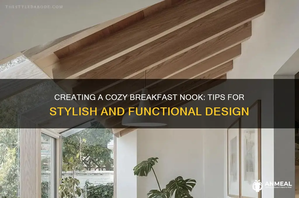 how to put a breakfast nook together