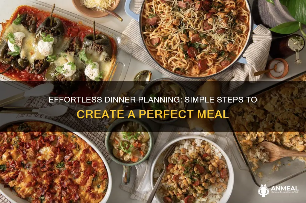 how to put a dinner together