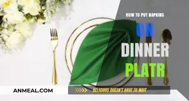 Elegant Napkin Folding: Enhance Your Dinner Plate Presentation with Style