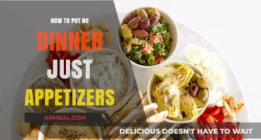 Skip the Main Course: Mastering the Art of Appetizer-Only Entertaining
