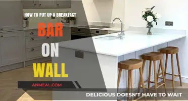Easy DIY Guide: Installing a Breakfast Bar on Your Wall