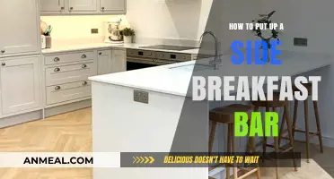 Easy Steps to Install a Stylish Side Breakfast Bar at Home