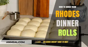Quick Thaw Rhodes Dinner Rolls: Easy Steps for Perfectly Soft Bread