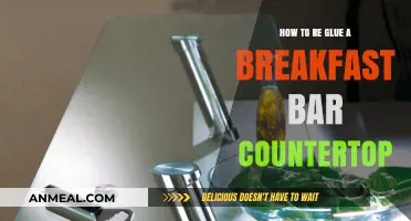 DIY Breakfast Bar Repair: Re-Gluing Your Countertop Like a Pro