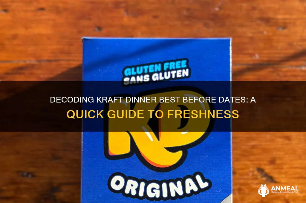 how to read best before date on kraft dinner