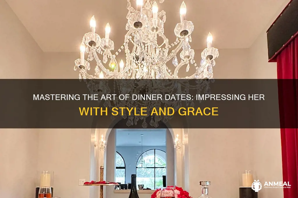 how to really impress a woman coming over for dinner