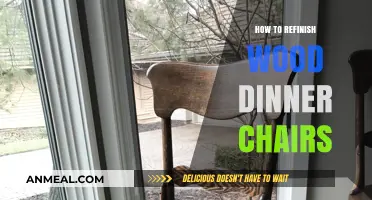 Revive Your Dining Set: A Guide to Refinishing Wood Chairs