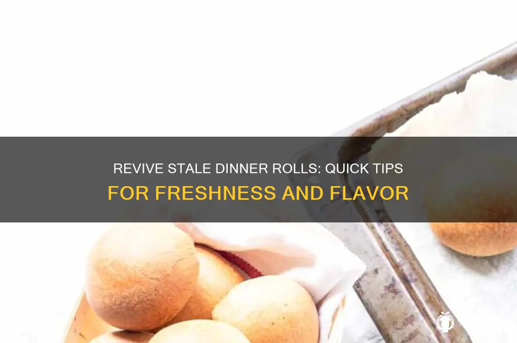 how to refresh dinner rolls