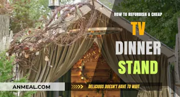 Revamp Your TV Dinner Stand: Affordable Refurbishing Tips and Tricks