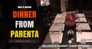 Setting Boundaries: How to Politely Decline Dinner Invites from Parents