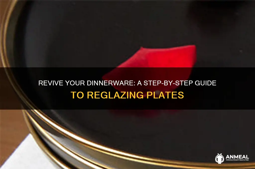 how to reglaze dinner plates