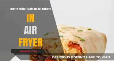 Perfectly Crispy: Reheating Breakfast Burritos in Your Air Fryer