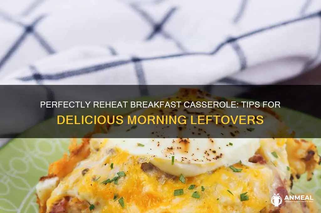 how to reheat a breakfast casserole