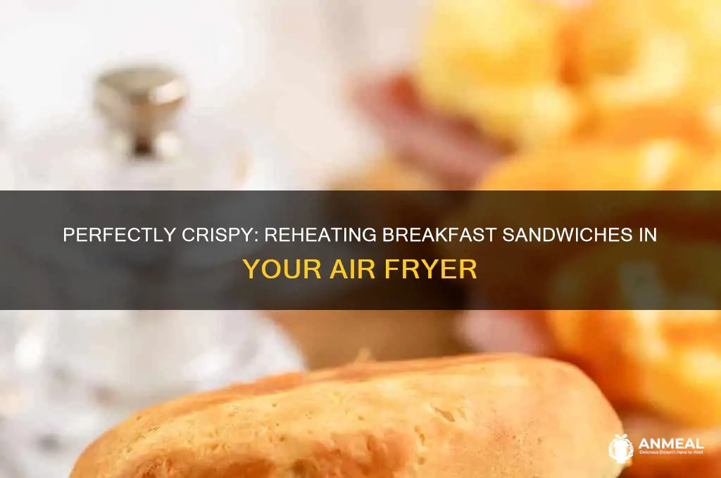 how to reheat a breakfast sandwich in the air fryer