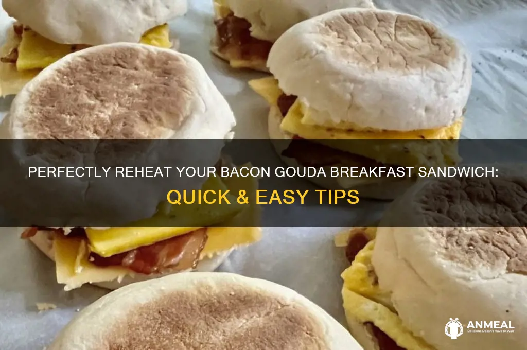 how to reheat bacon gouda breakfast sandwich