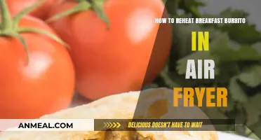 Quickly Reheat Breakfast Burritos in Your Air Fryer