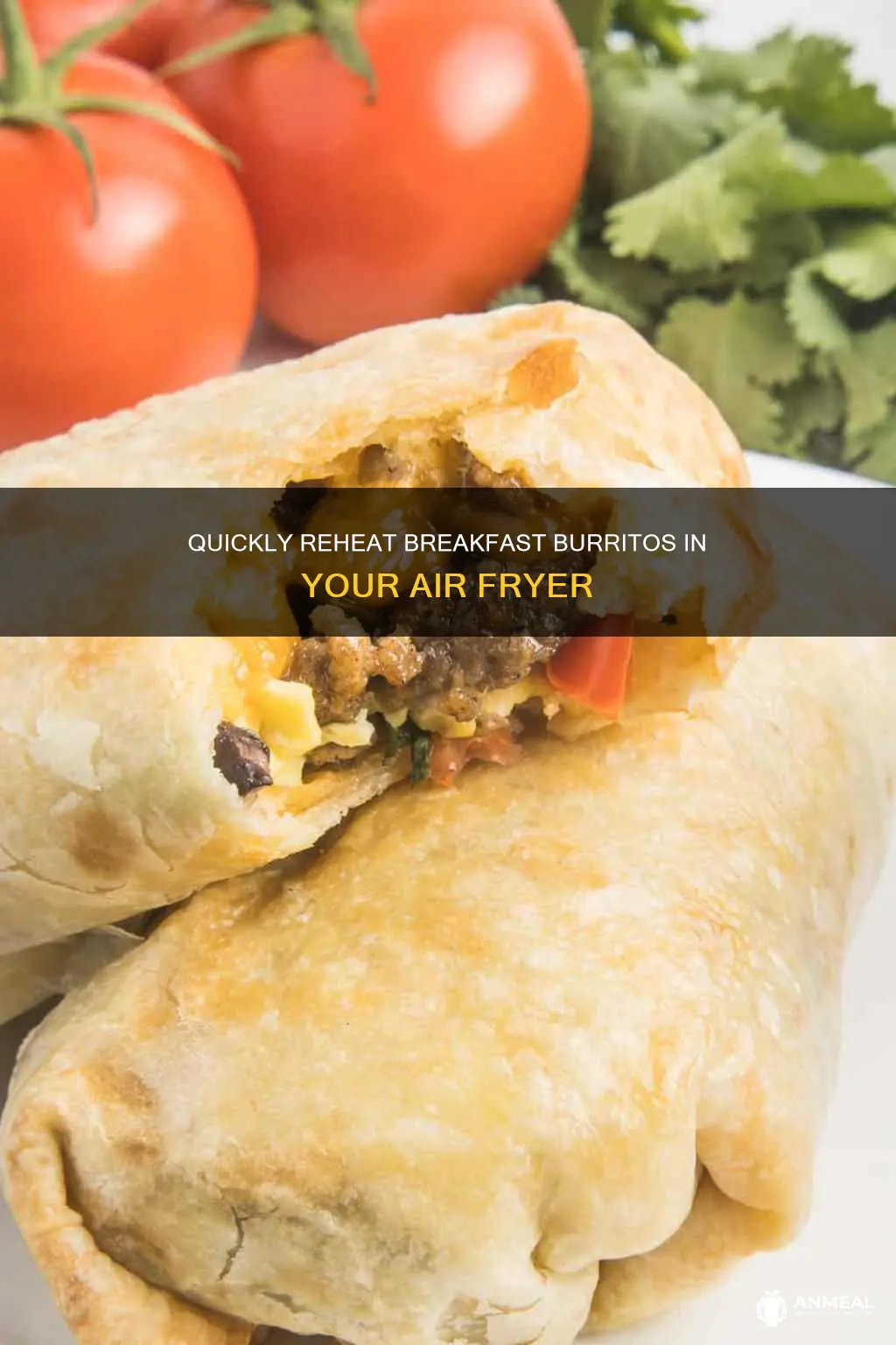 how to reheat breakfast burrito in air fryer