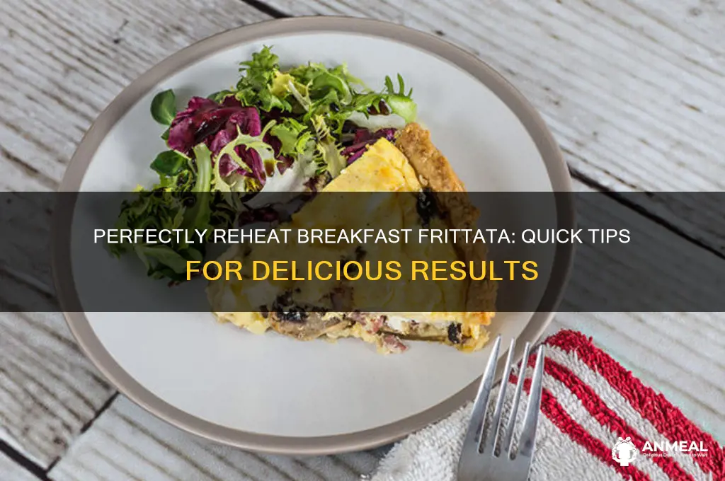 how to reheat breakfast frittata