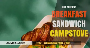 Perfectly Reheat Breakfast Sandwiches on a Campstove: Tips & Tricks