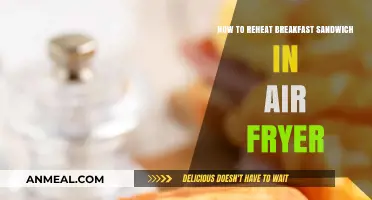 Reheating Breakfast Sandwiches: Air Fryer Style