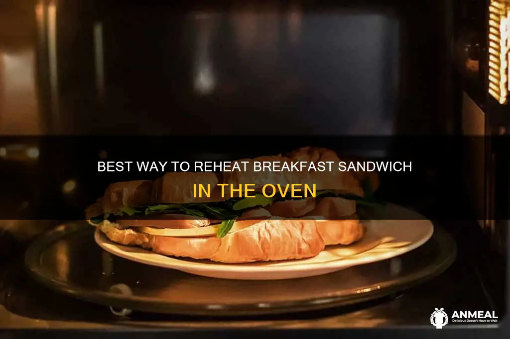 how to reheat breakfast sandwich in oven