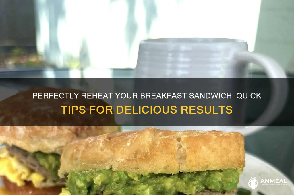how to reheat breakfast sandwich