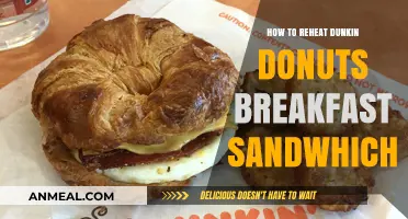 Perfectly Reheat Your Dunkin' Donuts Breakfast Sandwich: Quick Tips & Tricks