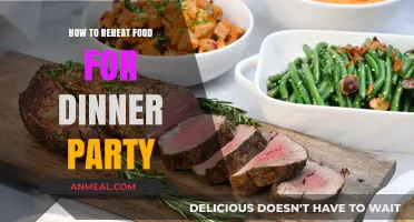 Mastering Reheating: Perfectly Warming Food for Your Dinner Party
