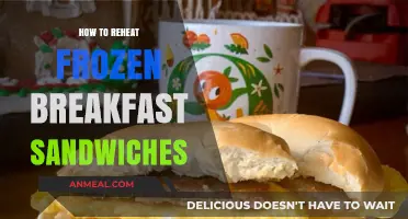 Quickly Reheat Frozen Breakfast Sandwiches for a Hearty Morning Meal