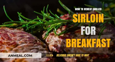Perfectly Reheat Grilled Sirloin for a Delicious Breakfast