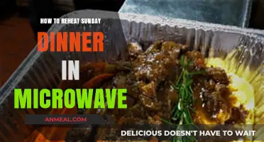 Perfectly Reheat Your Sunday Dinner in the Microwave: Quick Tips