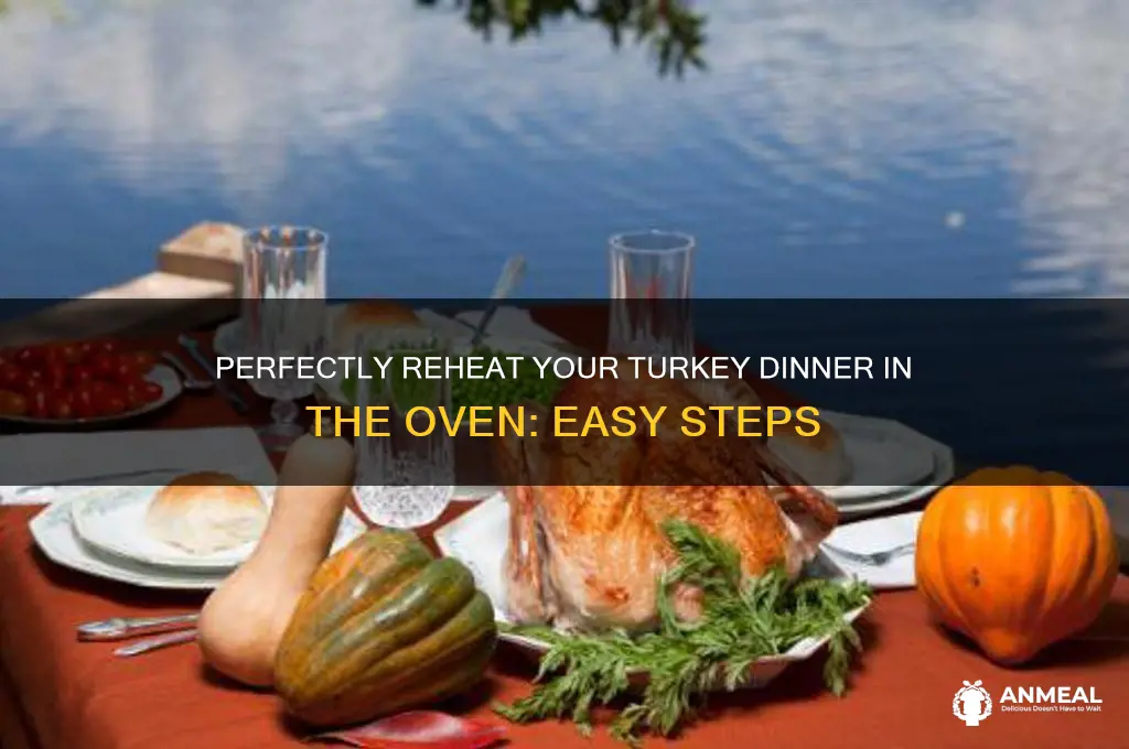 how to reheat turkey dinner in oven