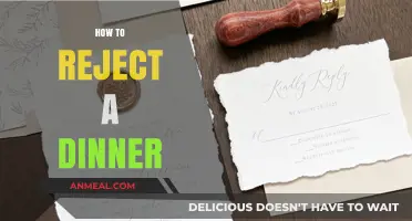 Gracefully Declining Dinner Invitations: A Guide to Polite Rejections