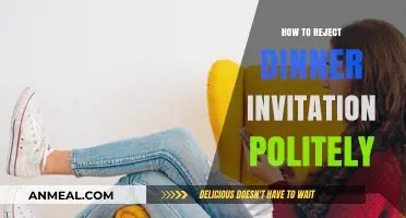 Gracefully Declining Dinner Invites: Polite Ways to Say No