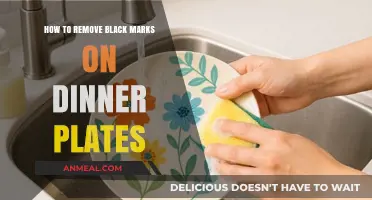 Effective Ways to Remove Black Marks from Dinner Plates Easily