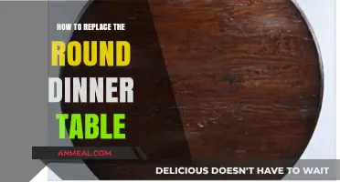 Upgrade Your Dining Space: A Guide to Replacing Your Round Dinner Table
