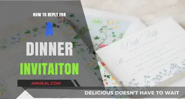 Mastering the Art of Gracious Dinner Invitation Responses