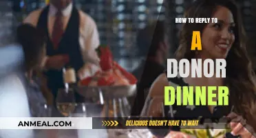 Mastering Donor Dinner Etiquette: Crafting Thoughtful and Impactful Responses