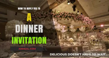 Graciously Accepting Dinner Invitations: A Guide to Saying Yes with Ease
